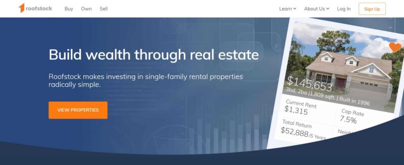 Roofstock real estate investments